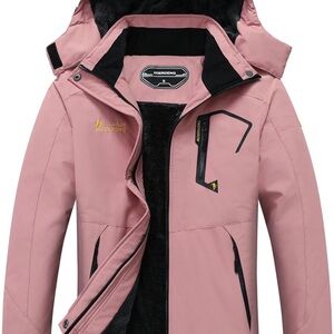 Pink women ski Jacket